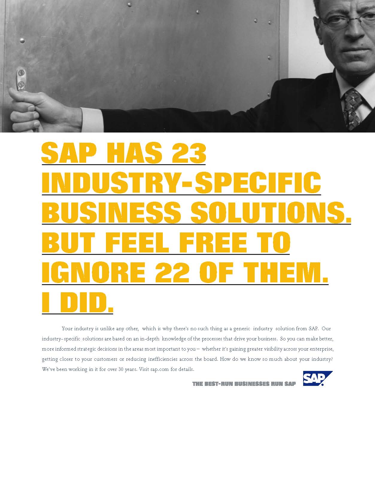 SAP — Industry